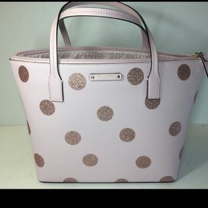 Pink polka dot Kate Spade
